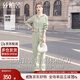 絲柏舍小清新運(yùn)動(dòng)套裝女2025秋裝新款連帽外套搭長(zhǎng)褲兩件套