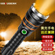 翰光（hanguang）黃光A72強光手電筒變焦遠射LED充電式家用戶(hù)外便攜防身應急燈 A72黃光標準版/配1節26650鋰電