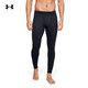 安德瑪（Under Armour）ColdGear Base 3.0男子新款戶(hù)外登山運動(dòng)保暖緊身褲1343246 黑色001 L