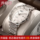 LONGAIES25新款瑞士手表正品男士機械表防水商務(wù)霸氣十大名牌男表 【旗艦升級版】本色白面