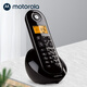 摩托羅拉( Motorola )數字無(wú)繩電話(huà)機無(wú)線(xiàn)子機 可配子母機 家用辦公 C601黑色（不可單獨使用）