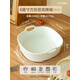 慕柯空氣炸鍋專(zhuān)用烤碗烤箱用雙耳陶瓷微波爐烤盤(pán)耐高溫碗