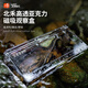 北禾戶外野采觀察盒觀魚盒微物小物釣高透亞克力帶刻度尺便攜抽拉款 大號(hào)-觀魚盒拉款25*4.5*9CM