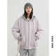 CHIC VEN 2025冬季新款連帽假兩件棉服女BF風加厚情侶棒球服外套女chicven 粉色 L