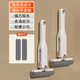 SP SAUCE日本桌面小拖把手持免手洗做家務(wù)用海綿廚房拖把廁所多用途衛生間 兩套裝（共2個(gè)拖把頭） 易收納+干濕兩用+多用途