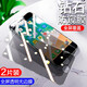 墨佰 適用于蘋(píng)果7plus/8plus鋼化膜6s plus手機(jī)膜全屏覆蓋高清藍(lán)光防偷窺防摔貼膜 全屏防窺無(wú)邊膜-2片裝 蘋(píng)果7p/8plus【5.5英寸】