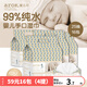 愛兒可嬰兒濕巾寶寶手口濕巾99%純水25片*4包 麗家寶貝 4提 25抽 16包