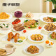橙子快跑21天輕食套餐代餐主食定制餐健身營養(yǎng)控卡輕脂食速食一日4餐7100g