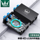 萬(wàn)級(jí)（OFNPFTTH）光纖配線架 光纖光纜終端盒 光釬熔纖盒 尾纖熔接盒 4口8芯單模LC光纖盒 2-4111