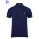RRL拉夫勞倫Ralph Lauren夏季純棉翻領(lǐng)小馬標(biāo)短袖POLO衫半袖保羅 寶藍(lán)-蘭標(biāo) S (建議130-150斤)