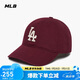 MLB帽子男女軟頂棒球帽虞書欣明星同款運(yùn)動(dòng)鴨舌帽3ACP6601N-07RDS-F