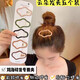 金禾禾云朵碎發(fā)夾鏤空劉海發(fā)夾女前額卡子2025新款后腦勺發(fā)卡bb夾子頭飾 彩色云朵發(fā)夾【5只】