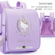 凱蒂貓 （hellokitty）日本書(shū)包女小學(xué)生一二三年級減負護脊可愛(ài)女童女孩兒童背包 sk95055紫色
