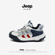 JEEPjeep吉普童鞋透氣網(wǎng)鞋跑步鞋兒童運(yùn)動(dòng)鞋 深藍(lán)灰38