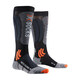 X-SOCKS 摩托車騎行保暖摩旅長筒戶外運(yùn)動(dòng)襪 Mototouring Long XB 貓眼黑/云石灰 42-44