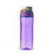 Blender Bottle運(yùn)動(dòng)健身水杯塑料杯子 時(shí)尚旋鈕杯 大容量便攜男女涼水壺隨手杯 紫色 約740ml