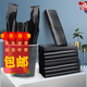 言象加厚手提垃圾袋100個(gè)家用廚房衛(wèi)生間辦公室垃圾袋黑色背心塑料袋