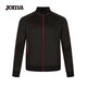JOMA 荷馬運動(dòng)外套男春秋季新款男士針織外套防風(fēng)保暖運動(dòng)服男夾克休閑服 黑色 XL