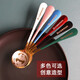 布蔓純咖啡貓勺子個(gè)性湯勺調羹湯匙兒童不銹鋼家用長(cháng)柄大號可愛(ài)創(chuàng  )意 6支裝 6色各一