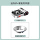 北岳卡式爐戶外便攜卡磁瓦斯?fàn)t燃?xì)饷阅阒蟛锠t火鍋露營(yíng)野外爐具煤氣灶 迷你爐+聚能防風(fēng)圈