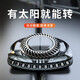 車偵探（CHEZHENTAN）車載香薰淡香型 汽車香水 車內(nèi)高檔擺件 車上中控臺太陽能裝飾品 【瑪瑙黑】配1瓶古龍精油