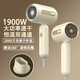創(chuàng  )星電吹風(fēng)機家用大風(fēng)力負離子吹風(fēng)機大功率護發(fā)速干吹風(fēng)筒靜音1900W酒店家用宿舍 淺黃色