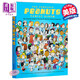 預(yù)售 花生漫畫角色指南 英文原版The Complete Peanuts Family Album 史努比