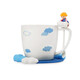 幾米品牌正版授權：《我不是完美小孩》騎云朵的小完美馬克杯套裝（馬克杯+杯墊+勺子）（京東專(zhuān)賣(mài)）
