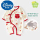 迪士尼（Disney）新生兒滿月純棉秋冬嬰兒衣服夏季薄款初生寶寶連體衣0-3月小月齡6 【夏季薄款】龍重登場紅色 59cm (59cm)