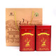 三鶴六堡茶黑茶紅罐2023 廣西梧州茶廠 罐裝特級熟茶散茶 2021年陳化 2罐（配手提袋）200克*2罐
