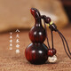 京華煙云手機掛件葫蘆紫檀掛飾創(chuàng)意禮品吊墜男女款掛繩U盤防丟手機鏈（生日節(jié)日創(chuàng)意禮物）可免費刻字 紫檀黑晶本命佛款（生肖備注)