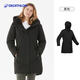 迪卡儂（DECATHLON） 女式冬季徒步防水保暖派克大衣 X-WARM -10°C O 女款黑色 M