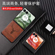 無垠境適用 摩托羅拉moto razr50ultra手機殼頭層真皮razr40ultra折疊屏moto razr50全包防摔商務皮套 【真皮-鹿頭復古棕】 摩托羅拉Razr 50 Ultra