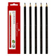 輝柏嘉（Faber-castell）彩鉛12支裝單色彩鉛 油性彩鉛 彩色鉛筆  黑色399 速寫 馬克筆繪學(xué)生開學(xué)
