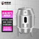 獵鋼狼 烤鴨爐商用 電熱燃?xì)庖惑w烤爐  加厚不銹鋼烤鴨爐 五花肉吊爐烤 木炭全自動(dòng)旋轉(zhuǎn)烤雞燒鴨 80型三層加厚木炭款