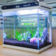 森森（SUNSUN）魚缸水族箱客廳家用生態(tài)桌面金魚缸免換水懶人魚缸一體缸自循環(huán) 48cm長升級可定色（含水泵和濾材）