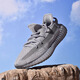 阿迪達斯 （adidas）三葉草男鞋Yeezy350椰子鞋低幫透氣緩震休閑運動跑步鞋IF3219 IF3219/水泥灰(偏緊) 40 建議拍大一碼(245mm)