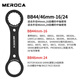 MEROCA山地公路折疊自行車(chē)中空一體BB44/46/T47馭勇中軸扳手拆裝工具 BB44+46二合一扳手