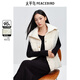 太平鳥(niǎo)女裝羽絨服短款立領(lǐng)小眾羽絨馬甲冬柔軟保暖休閑 米白色 S