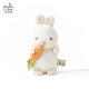 海灣兔Bunnies By The Bay 兔子毛絨玩具女生日禮物玩偶兔年吉祥物 【100901】抱蘿卜小兔 20cm