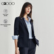 G2000女裝2025春夏商場(chǎng)同款可機洗通勤正裝西服外套G2 深靛藍 M/36
