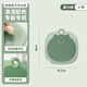 哈樂(lè )熊 HA LE BEAR無(wú)菌食品級菜板萌趣清新家用防滑分類(lèi)案板寶寶輔食菜板 透明綠【小號】 長(cháng)方形