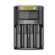 奈特科爾（NITECORE）多功能充電器UMS4 智能四槽USB快速充電18650/21700鋰電池QC快充 UMS4標配（新升級USB-C接口）