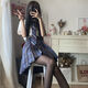 新臣作絲襪女超薄手撕連褲襪性感學(xué)生打底襪夏季JK風(fēng)純欲腳尖透明 性感黑色1雙 80-118斤均碼身高165以?xún)? title=