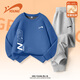 貴人鳥(niǎo)童裝男童冬季套裝兒童秋冬款運動(dòng)服中大童加絨兩件套男孩冬裝