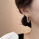 伊黛兒碎銀子獨(dú)特圈圈耳釘女夏小眾輕奢耳環(huán)高級(jí)感耳飾2025年新款小耳墜 碎銀幾兩耳環(huán)E3170
