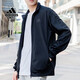 Adidas阿迪達斯夾克男裝春新款運動(dòng)服立領(lǐng)飛行員棒球服輕薄透氣梭織外套 H46101/黑色 針織舒適 L