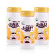 海聯(lián)三一食用小蘇打粉烘焙發(fā)面自制蘇打水 洗蔬果 低氯細(xì)粉瓶裝400gx3