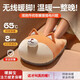 IGIFTFIRE暖腳寶免插電床上睡覺(jué)暖腳神器家用電熱寶拆洗電暖鞋套無(wú)線(xiàn)暖寶寶 柴犬可拆洗-無(wú)線(xiàn)暖腳