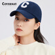 COVERNAT棒球帽女 毛絨大C標(biāo)遮陽帽 戶外鴨舌帽23CA01四季款大頭圍可調(diào)節(jié) 色素藍(lán)色 均碼 可調(diào)節(jié)55-60
